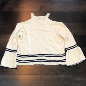 Anthropologie cute off the shoulder sweater